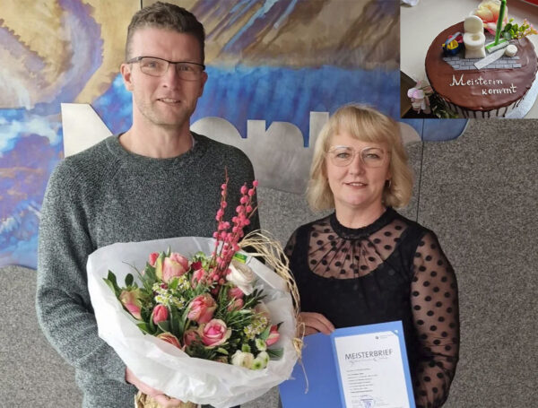 Wir gratulieren zur bestandenen Meisterprüfung